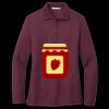 Women's Silk Touch Long Sleeve Polo Miniatura