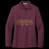 Women's Silk Touch Long Sleeve Polo Miniatura