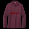 Women's Silk Touch Long Sleeve Polo Miniatura