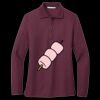 Women's Silk Touch Long Sleeve Polo Miniatura