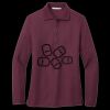 Women's Silk Touch Long Sleeve Polo Miniatura