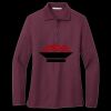 Women's Silk Touch Long Sleeve Polo Miniatura