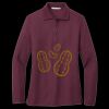 Women's Silk Touch Long Sleeve Polo Miniatura