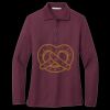 Women's Silk Touch Long Sleeve Polo Miniatura