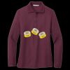 Women's Silk Touch Long Sleeve Polo Miniatura