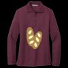 Women's Silk Touch Long Sleeve Polo Miniatura