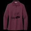 Women's Silk Touch Long Sleeve Polo Miniatura