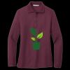 Women's Silk Touch Long Sleeve Polo Miniatura