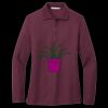 Women's Silk Touch Long Sleeve Polo Miniatura