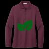 Women's Silk Touch Long Sleeve Polo Miniatura