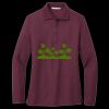 Women's Silk Touch Long Sleeve Polo Miniatura
