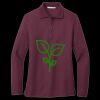 Women's Silk Touch Long Sleeve Polo Miniatura