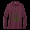 Women's Silk Touch Long Sleeve Polo Miniatura