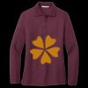 Women's Silk Touch Long Sleeve Polo Thumbnail