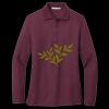 Women's Silk Touch Long Sleeve Polo Thumbnail