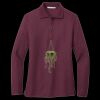 Women's Silk Touch Long Sleeve Polo Thumbnail
