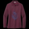 Women's Silk Touch Long Sleeve Polo Thumbnail