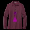 Women's Silk Touch Long Sleeve Polo Thumbnail