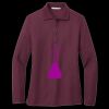 Women's Silk Touch Long Sleeve Polo Thumbnail