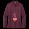 Women's Silk Touch Long Sleeve Polo Thumbnail