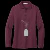Women's Silk Touch Long Sleeve Polo Thumbnail
