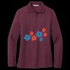 Women's Silk Touch Long Sleeve Polo Thumbnail