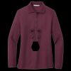 Women's Silk Touch Long Sleeve Polo Thumbnail
