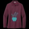 Women's Silk Touch Long Sleeve Polo Thumbnail