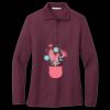 Women's Silk Touch Long Sleeve Polo Thumbnail