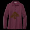 Women's Silk Touch Long Sleeve Polo Thumbnail