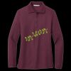 Women's Silk Touch Long Sleeve Polo Thumbnail