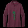 Women's Silk Touch Long Sleeve Polo Thumbnail