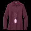 Women's Silk Touch Long Sleeve Polo Thumbnail