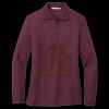 Women's Silk Touch Long Sleeve Polo Thumbnail