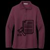 Women's Silk Touch Long Sleeve Polo Thumbnail
