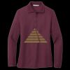 Women's Silk Touch Long Sleeve Polo Thumbnail