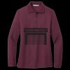 Women's Silk Touch Long Sleeve Polo Thumbnail