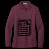 Women's Silk Touch Long Sleeve Polo Thumbnail