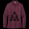 Women's Silk Touch Long Sleeve Polo Thumbnail