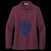 Women's Silk Touch Long Sleeve Polo Thumbnail