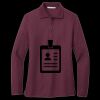 Women's Silk Touch Long Sleeve Polo Thumbnail