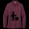 Women's Silk Touch Long Sleeve Polo Thumbnail