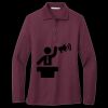 Women's Silk Touch Long Sleeve Polo Thumbnail