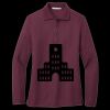 Women's Silk Touch Long Sleeve Polo Thumbnail