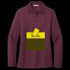 Women's Silk Touch Long Sleeve Polo Thumbnail