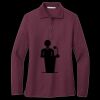 Women's Silk Touch Long Sleeve Polo Thumbnail