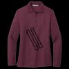 Women's Silk Touch Long Sleeve Polo Thumbnail