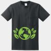 DryBlend ® 50 Cotton/50 Poly Pocket T Shirt Thumbnail