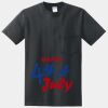 DryBlend ® 50 Cotton/50 Poly Pocket T Shirt Thumbnail