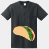 DryBlend ® 50 Cotton/50 Poly Pocket T Shirt Thumbnail